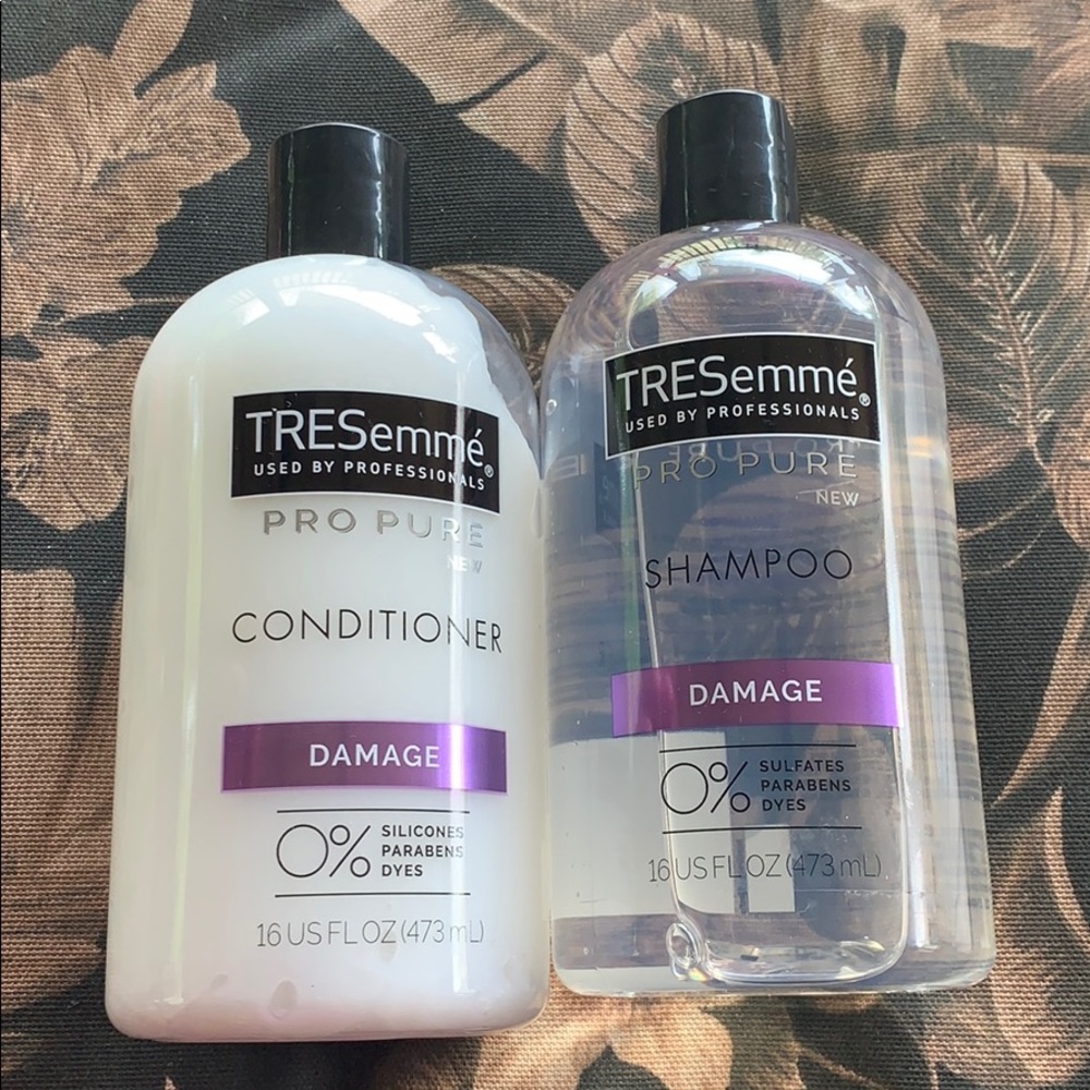 Tresemme conditioner and shampoo